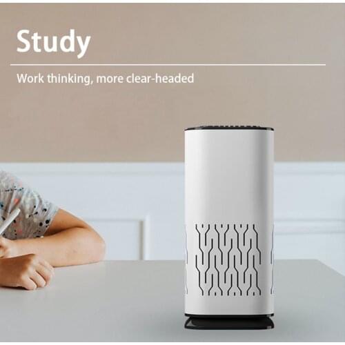 New Air Purifier HEPA Air Filter Cleaner Odor Eliminator Remove Allergies Smoke Odor Dust Mold Pollen Pet Dander For Home Car