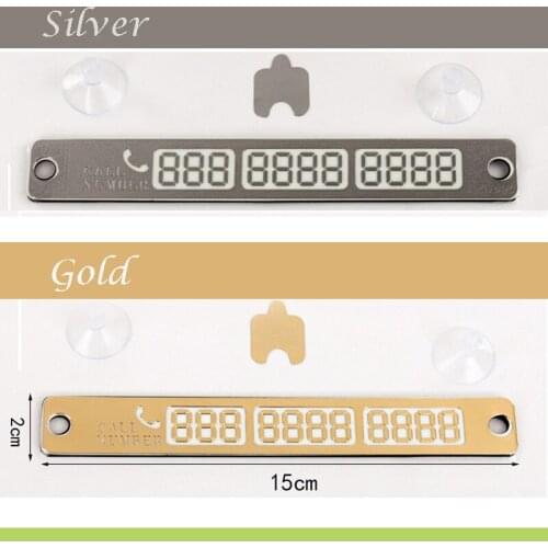 Alijunda 15 * 2cm temporary parking phone number card for Lexus ES250 RX350 330 ES240 GS460 CT200H CT DS LX LS IS ES RX GS GX