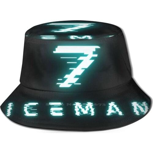 Kimi Raik Iceman 7 2020 | Pattern Hats Outdoor Hat Sun Cap Car Racing Petronas Racing Lewis Valterri Bottas Mclaren Lando