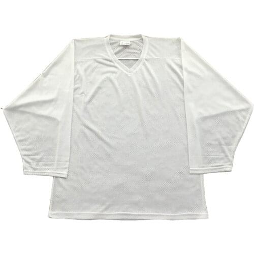 Cool Hockey white cheap blank For Training suit ice hockey jerseys in stock customized XP017 Monochrome