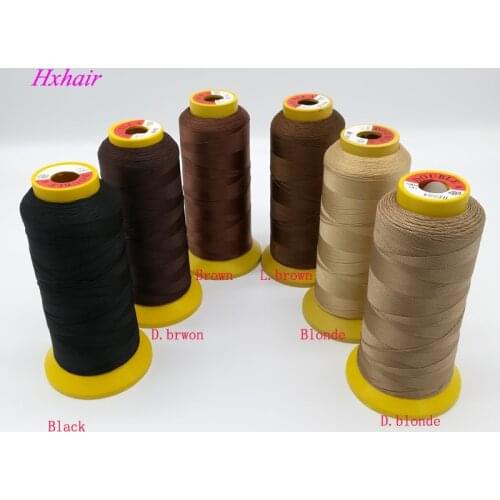 1pcs Thread for Weaving for hair extension High Intensity Polyamide Nylon weaving Thread Hair Extension thread