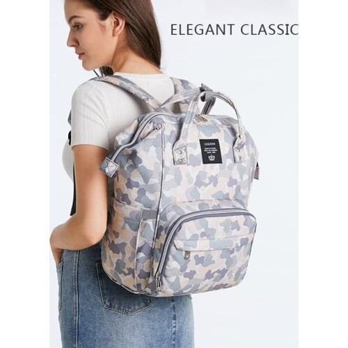 Portable Nursing Baby Handbag Large Capacity Waterproof Stroller Mommy Backpack Maternity with USB Interface Mummy Travel Bag