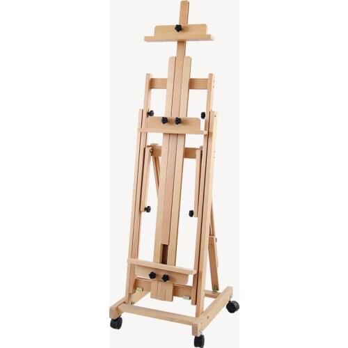 Dual use Easel Folding Sketch Watercolor Chinese Painting Oil Painting Easel Advertising Display Stand Caballete De Pintura