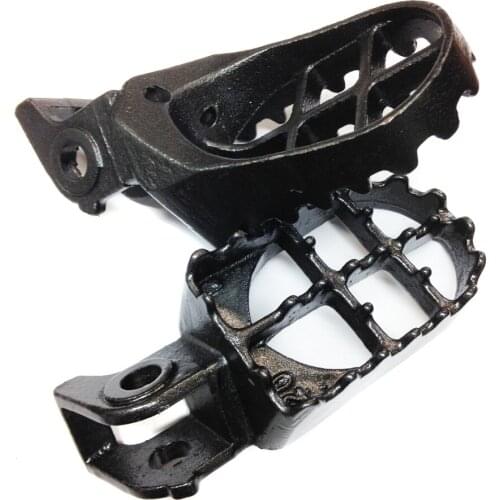 Aftermarket Motorcycle Parts Motocross MX Dirt Bike Foot Pegs For Honda 1988-1994 CR125R CR500R CR250R GRAY