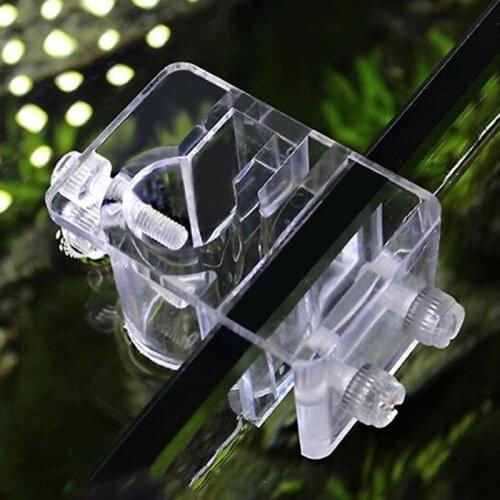 2pcs Acrylic Pipe Holder Fix Bracket Hook for Inflow Outflow Lily 13mm 17mm Aquarium Water Plant Fish Tank Filter Accessory
