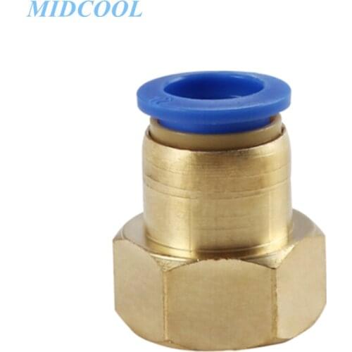 Trachea Quick Plug Connector Fitting PCF PCF4-01/02 PCF6-01/02/03/04 PCF8-01/02/03/04 PCF12-01/02/03/04 Internal Thread Straight