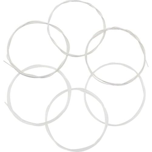 IRIN 6pcs/set Guitar Strings Set Nylon Silver Plating Super Light for Classic Acoustic Guitar High Quality SC12 Guitar Strings