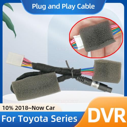 Kampacar Dashcam TYT01-D for Toyota Camry V70 TRD 70 3.5 V6 XV70 XLE SE Hybrid ASV-70 2018 To 2020 Y 2 Wifi Car Dvr Dash Camera