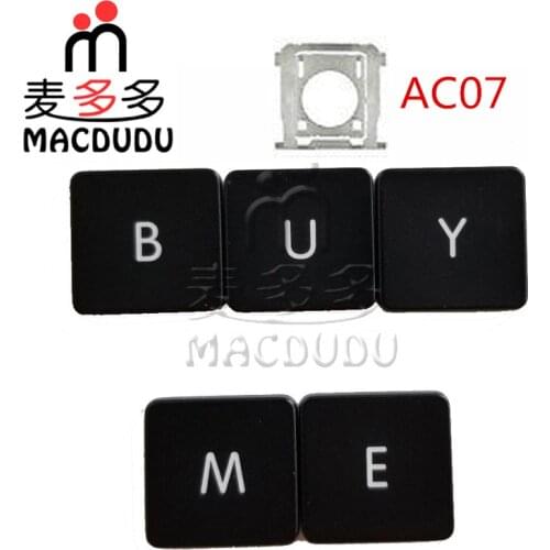 NEW AC07 for Macbook Pro Retina A1466 A1369 A1425 A1502 A1398 US Keyboard Keys 48pcs/Set Regular Keys