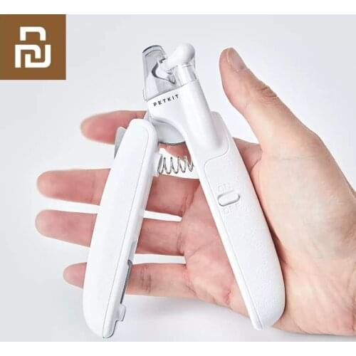 Xiaomi Youpin New Professional Pet Nail Clipper Scissors Pet Dog Cat Nail Toe Claw Clippers Scissor LED Light Nail Trimmer