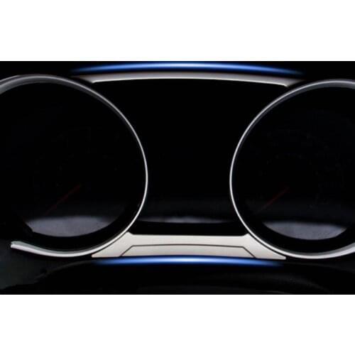 Stainless Steel Car interior dashboard panel decorative trim car-styling sticker case for Mitsubishi ASX Auto Accessories