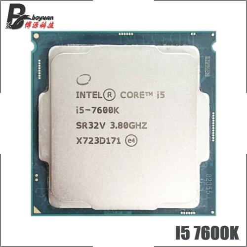 Intel Core i5-7600K i5 7600K 3.8 GHz Quad-Core Quad-Thread CPU Processor 6M 91W LGA 1151