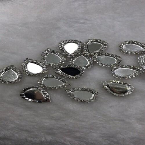Silver Claw Setting around Rhinestones Jewelry Decoration Accessories