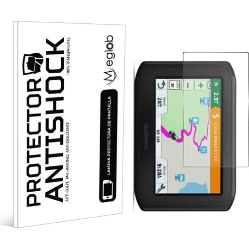 Screen protector Anti-Shock Anti-scratch Anti-Shatter compatible with Garmin Zumo 396 LMT-S