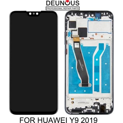 2340*1080 10-Touch Original LCD For HUAWEI Y9 2019 Lcd With Frame Display Screen For HUAWEI Y9 2019 Screen JKM-LX1 JKM-LX2 LX3
