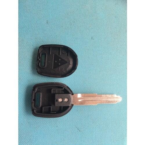 10Pcs/Lot Replacement Transponder Key Shell For Mitsubishi Colt Lancer Mirage Eclipse Galant Endeavor Blank With Left Blade Auto