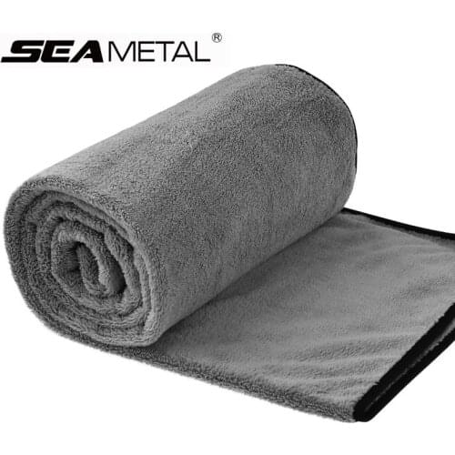 100*40CM Microfiber Car Wash Towel Car Detailing Towels Automobile Polishing Towels Thicken Drying Cleaning Cloth for Cars Care