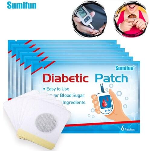 24Pcs Sumifun New Diabetic Treatment Patch Herbal Navel Sticker For Hyperglycemia Diabetes Balance Blood Sugar Body Care Plaster