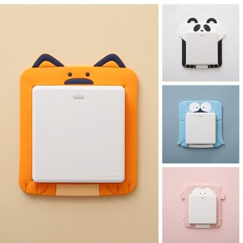 3d Wall Stickers Pegatinas De Pared Cute Decoration Bedroom Nursery Decor Baby Room Murale Decoracion Switch Protective Cover