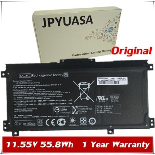 7XINbox 11.55V 55.8Wh Original LK03XL Laptop Battery For HP HSTNN-UB7I TPN-W127 W128 Laptop