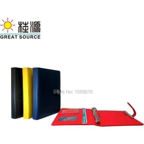 A5 Leather Ring BinderFolder Folder File a5 Binder 6 ring School Office Organizers