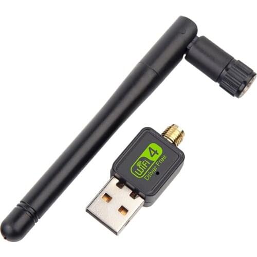 Free drive USB Wifi Adapter Driver Free Wireless Wi-Fi USB Adapter Dongle Network Card Wi Fi Receiver Lan Ethernet Card
