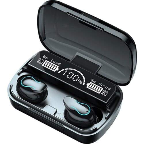 Wireless Earphones BT5.1 In-ear Earbuds Smart Noise Reduction/HIFI Sound/IPX7 Waterproof/14mm Dynamic Driver Sports Headphones