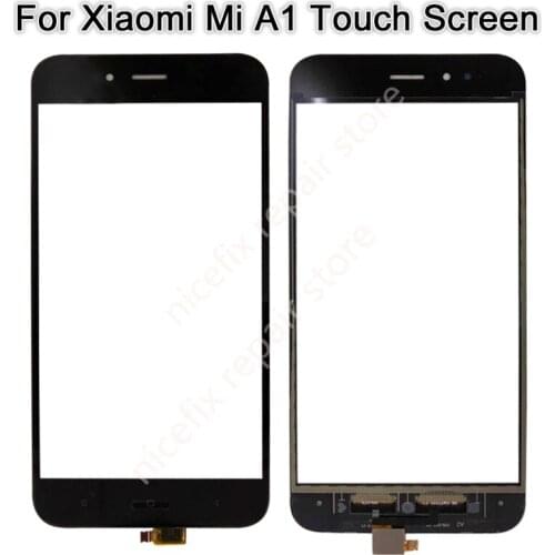 For Xiaomi Mi A1 Touch Screen 100% New Digitizer Glass Panel Touch Replacement For xiaomi mi a1