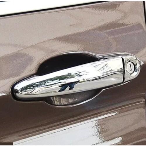 Exterior Car Accessories Left-driving ABS Chrome Door Handle Cover For BMW 3 Series 2016
