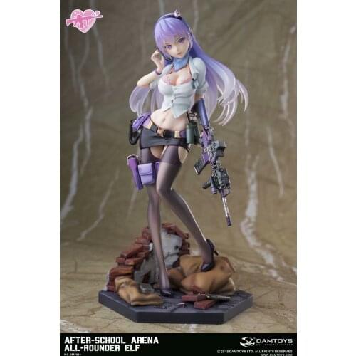 Anime figure, after school battlefield, first bullet, global player 1/7 boxed model decoration figure