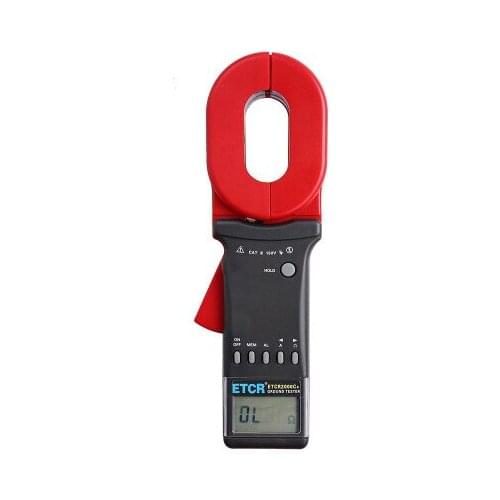 ~Hot Sale~ Best product ETCR2000C+ Digital Ground Resistance Clamp Meter