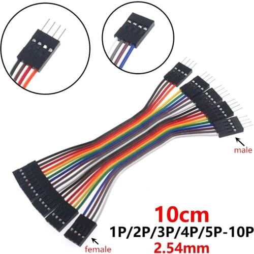 5pcs Dupont Cable 20cm Male -Female Jumper Wire with 1/2/3/4/5/6/7/8/9/10 pin Connector Dupont Cable