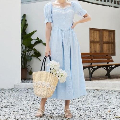 Модные платья в клетку Khalee Yose China At AliExpress