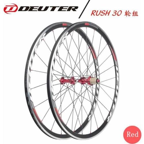 Road bicycle bike wheels CNC Milling trilateral rim 700C road wheels four Bearings Six Bolts wheelset 11 Speed Racing Wheel