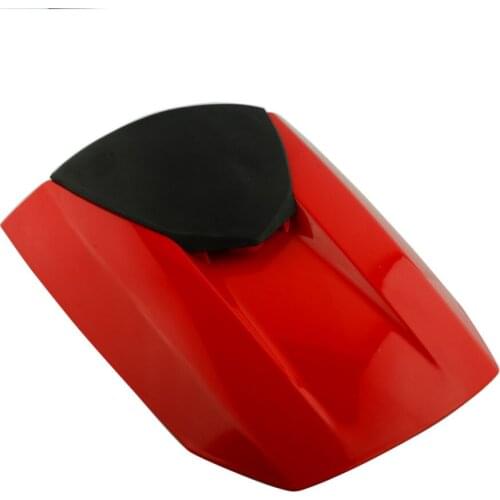 Red Motorcycle Rear Tail Pillion Passenger Hard Seat Cover Cowl Fairing Seat for Honda CBR600RR F5 2013-2017 CBR600 RR 13 14 15