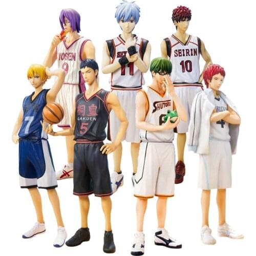 Bandai Genuine ZERO SERIES Kurokos Basketball Akashi Seijuro Kise Ryouta Kagami Taiga Kuroko Tetsuya Action Figure Model Toys