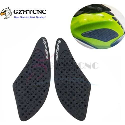 For Kawasaki Ninja ZX-6R ZX6R 2007 2008 ZX 6R 07 08 Motorcycle Sticker Anti slip Fuel Tank Pad 3M Side Gas Knee Grip