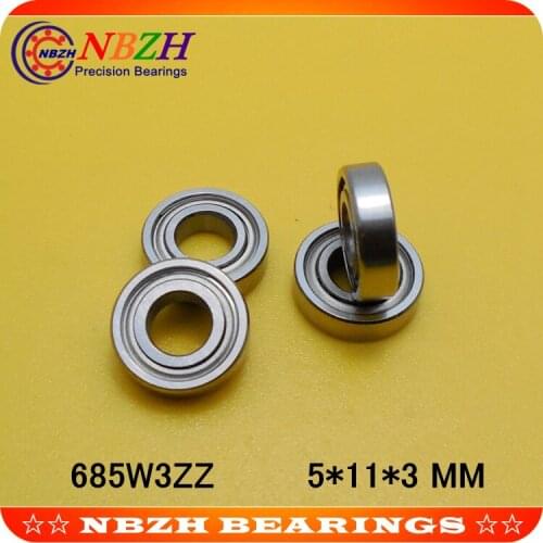 High Quality 685A AX5 MR618/5 685K 685 OPEN 5*11*3 mm open metric miniature deep groove ball bearing 685W3ZZ 685ZZ W3 685ZZW3