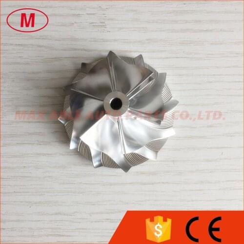 TD04HL 42.00/56.02mm 6+6 blades forward turbo billet/milling/aluminum 2618 compressor wheel for 49477-02003