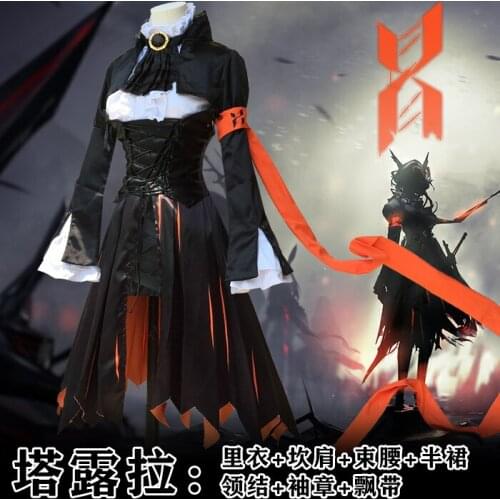 Game Arknights Talulah Cosplay Costume dresses full sets Halloween Outfit For Women NEW Free Shipping