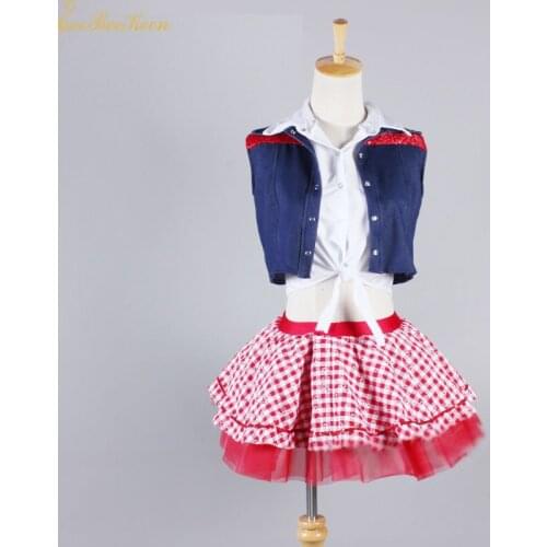 Girls Dance costume Adult Hip hop Stage Performance Dance suit Jazz Costume For women Professional Dance wear For children