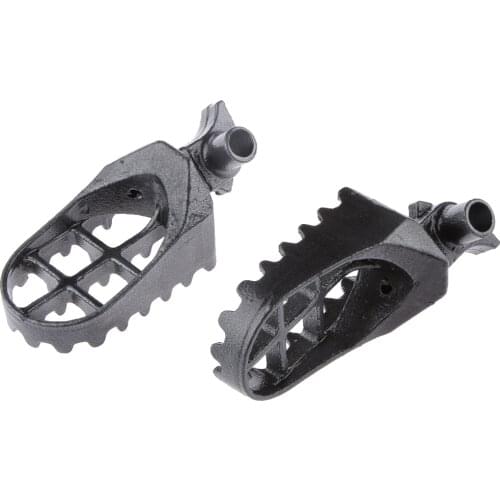 1 Pair Motorcycle Foot Pegs Footrest Pad Pedal For Yamaha YZ85/125/250 99-05