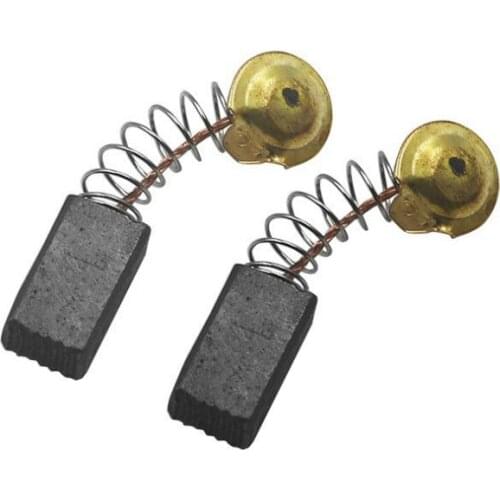 2PCS Mini Drill Electric Grinder Replacement Carbon Brushes Spare Parts for Electric Motors Dremel Rotary Tool