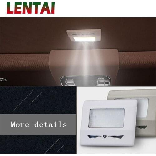 LENTAI 1PC Car LED Wireless Reading Light Roof Celling Lamp For Honda Civic Accord Fit Subaru Impreza Forester XV Nissan Qashqai