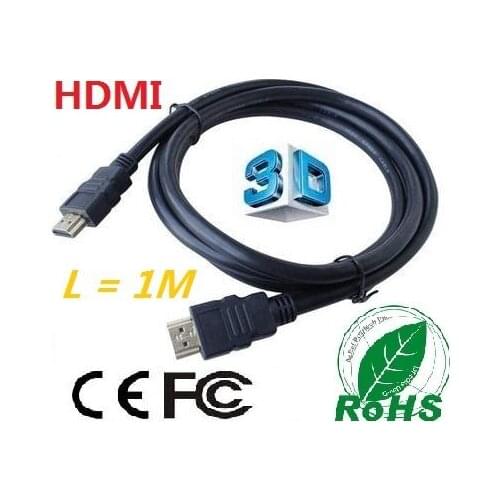 CE,ROHS,FCC Certification, High speed HDMI cable ,With Ethernet and 3D Support,Full HD1080P,100pcs/lots,1M,2M,3M,5M