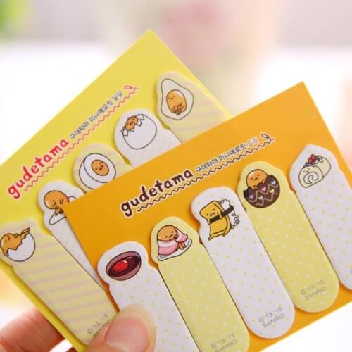 DL BL01 naturally adorable Korean egg stickers creative cartoon cute blue N pad pad post Office equipment student supplies