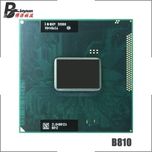 Intel Celeron B810 SR088 1.6 GHz Dual-Core Dual-Thread CPU Processor 2M 35W Socket G2 / rPGA988B