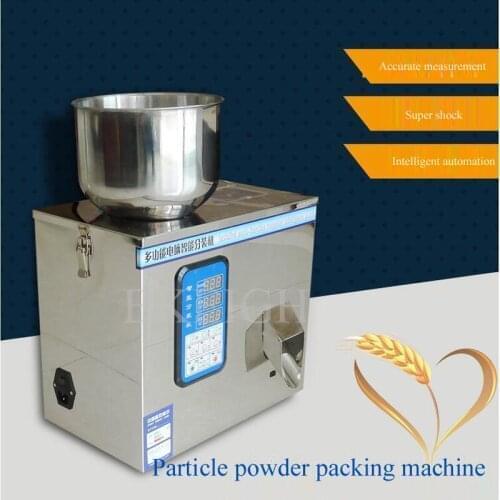 Food Racking Machine Granular Powder Materials Weighing Packing Machine Filling Machine For Seeds Coffee Bean