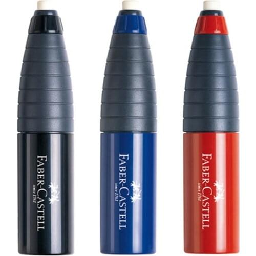 Faber-Castell CASTELL Rotating Single-hole Eraser Rubber & Pencil Sharpener Student Stationery School Art Supplies 1Piece