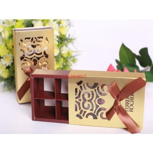 FERRERO ROCHER Boxes Wedding Favors Sweet Gifts Bags Party Supplies Baby Shower Ferrero Chocolate Candy Box